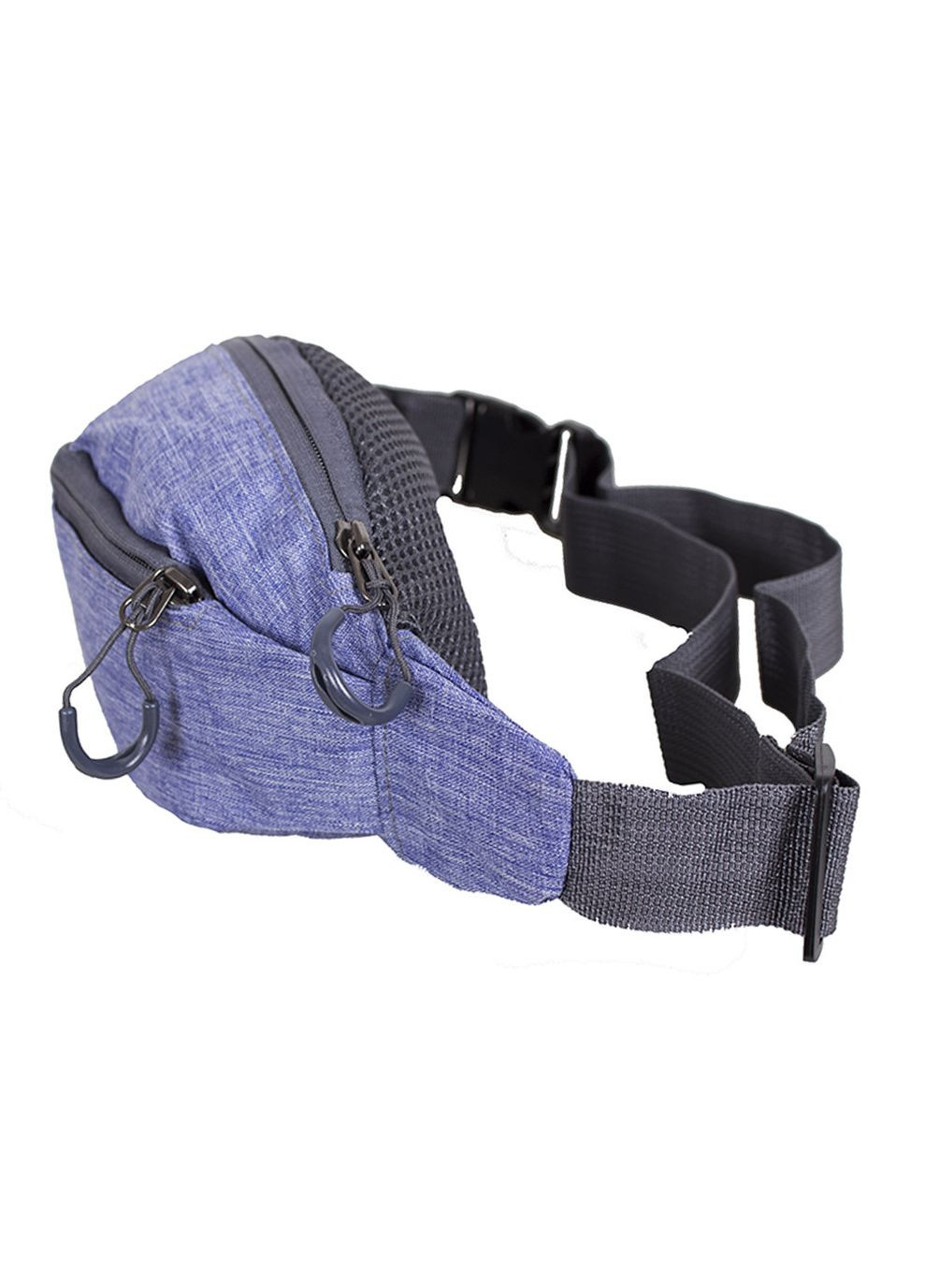 Мужская текстильная сумка на пояс Y302-21JBLUE синяя Dovhani (370848546)