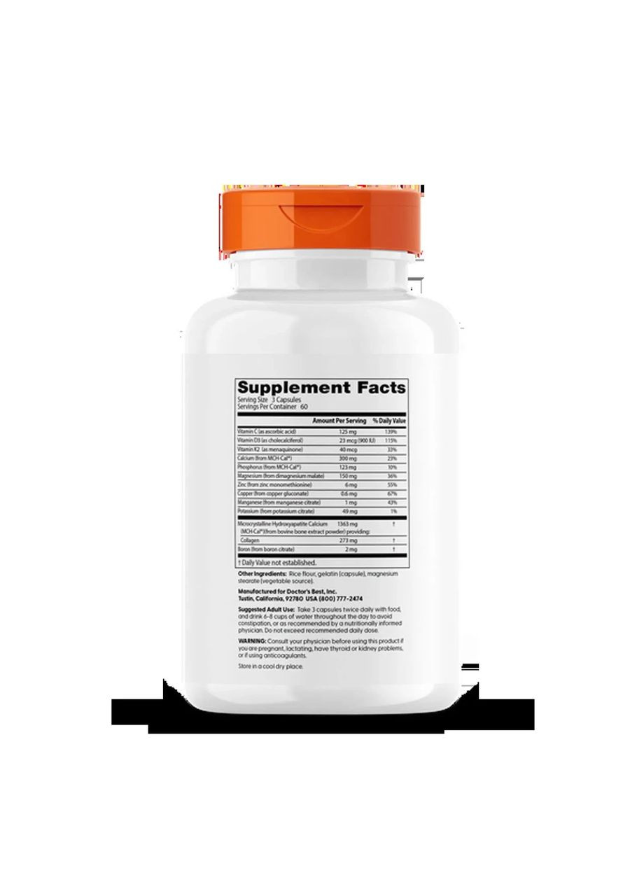 Комплекс для костей Calcium Bone Maker, 180 капсул Doctor's Best (361114818)