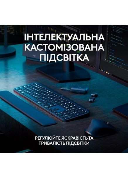 Клавиатура MX Keys S UKR Graphite (L920-011593) Logitech (362671062)
