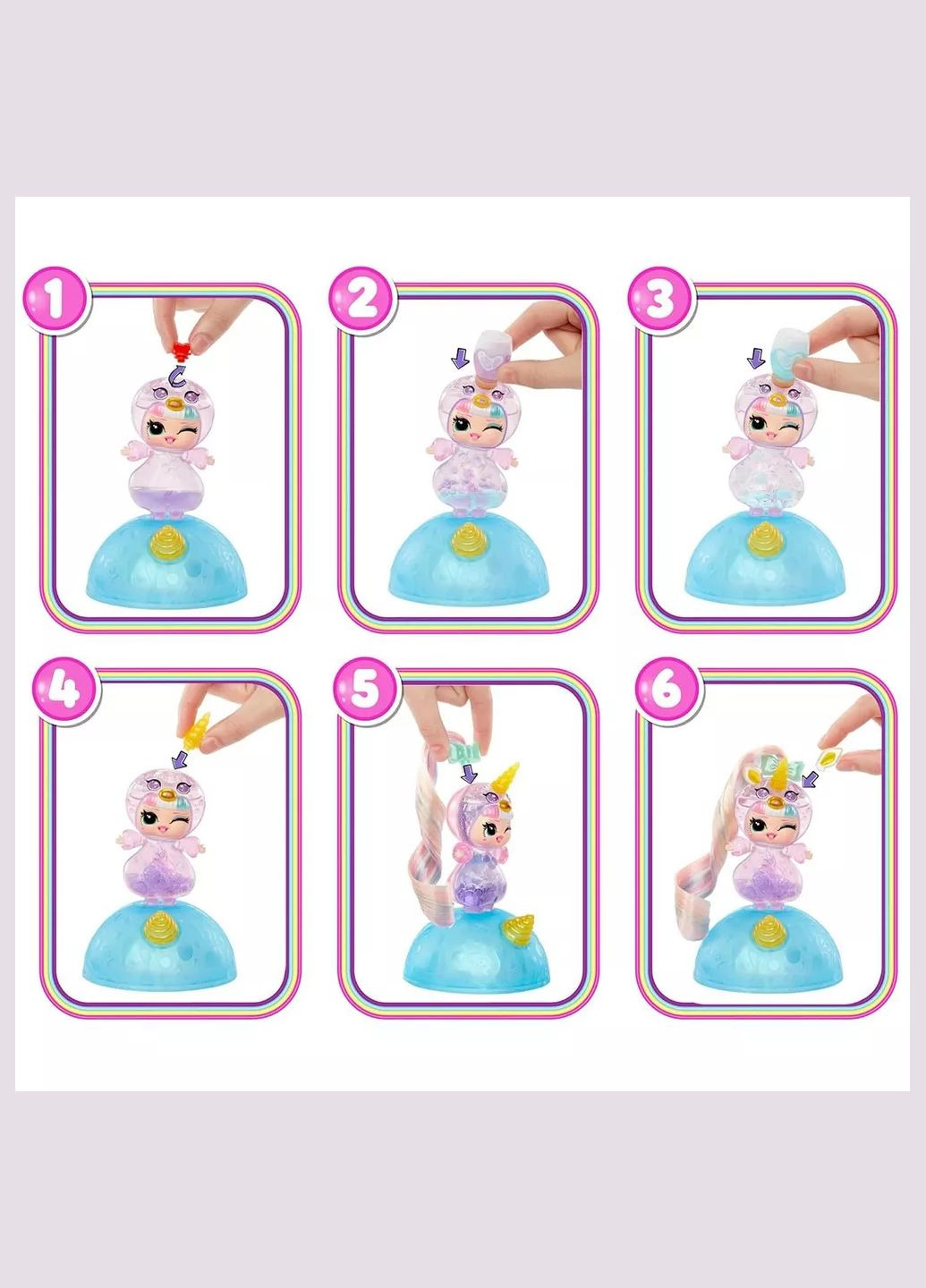 Кукла-сюрприз Unicorns Фантастические единороги в ассортименте (121336) L.O.L. Surprise! (326806268)