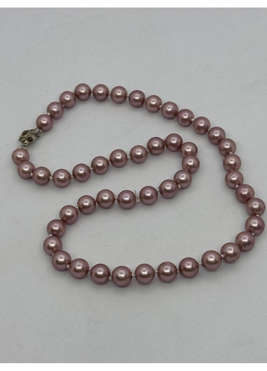 Ожерелье из жемчуга Майорка 8 мм 45 см Розовый No Brand (363829852)