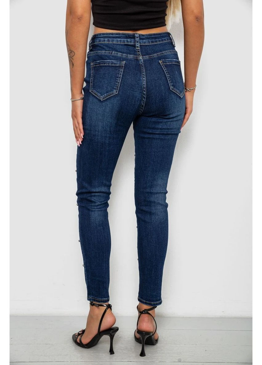 Джинсы женские однотонные Skinny 244RLY857 Ager - (401617818)