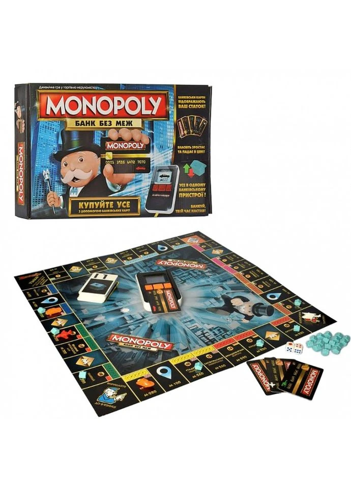 Настільна гра Монополія TG 002 з терміналом Happy Gaming (358487014)