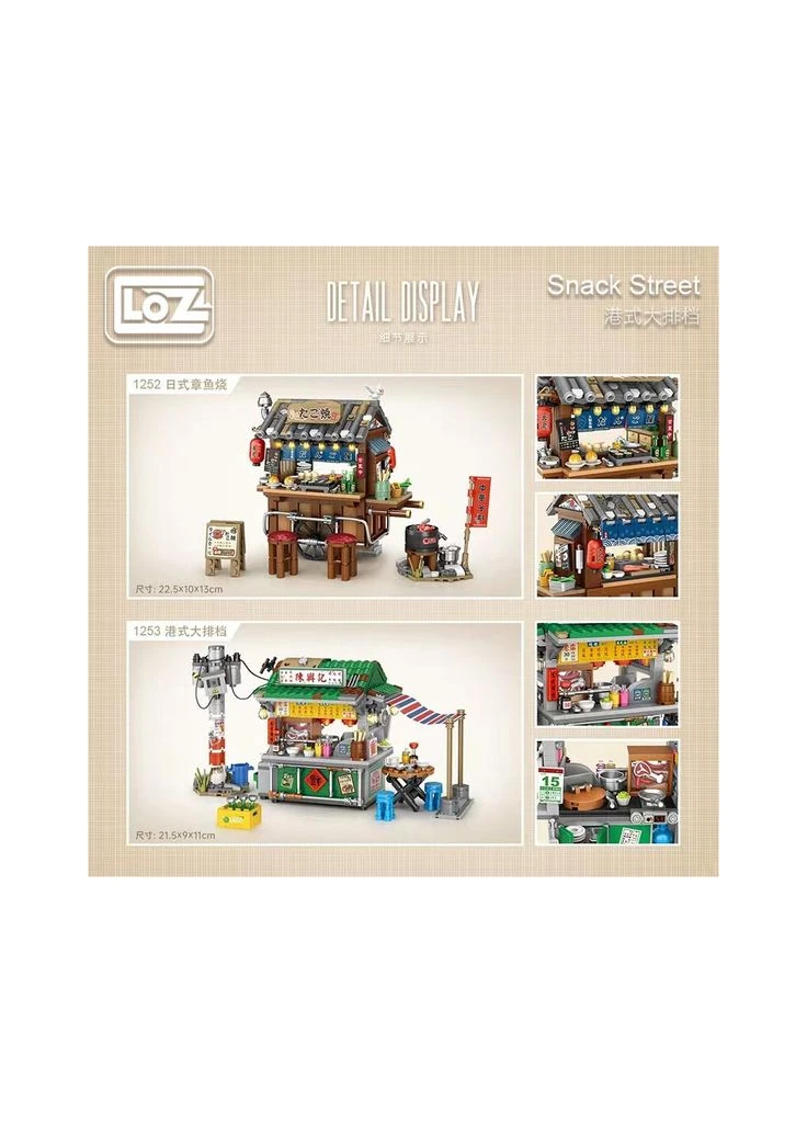 Конструктор Киоск с продуктами (m437791) LOZ MINI Кіоск із продуктами (367065587)