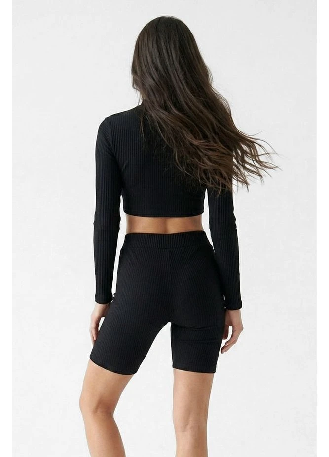 Костюм женский черного цвета Let's Shop (397947417)