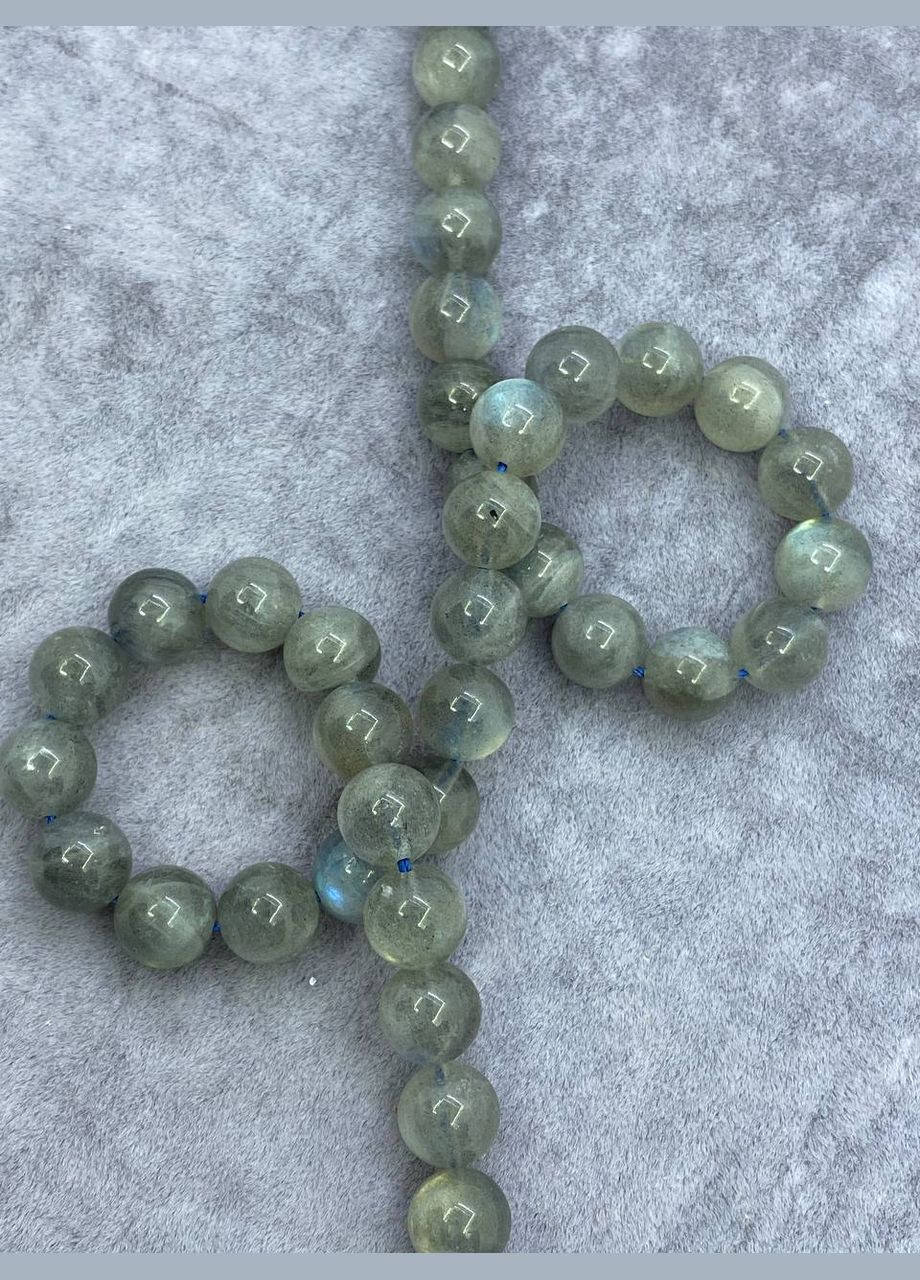 Лабрадор на нитці без замка 10 мм 40 см No Brand (312534486)