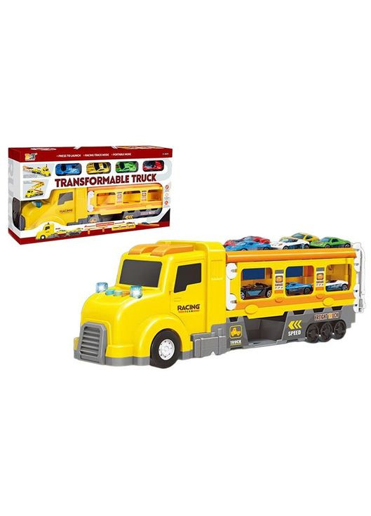 Ігровий набір з автовозом "Transformable truck" MIC (293246083)
