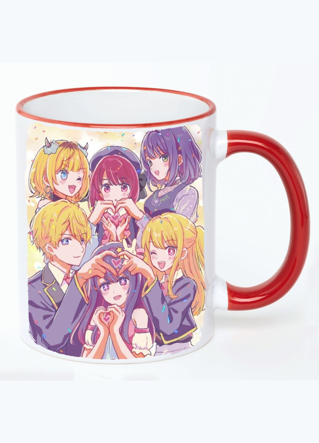 Чашка Ребенок любимца Аниме #013 (кружка, кружка) Белый с Красной ручкой 330 мл No Brand (322714499)