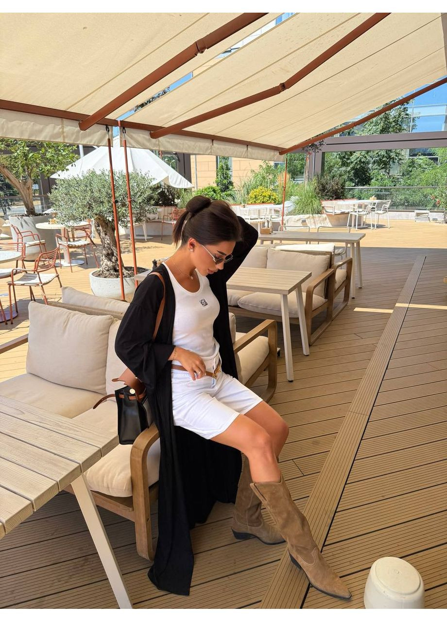 Черный кардиган Osoblyva