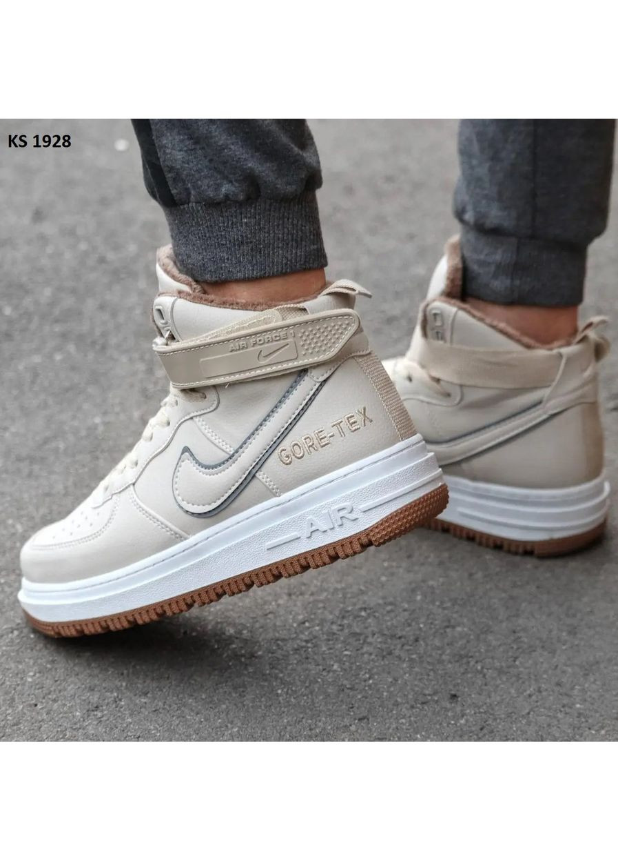 Комбіновані Осінні кросівки чоловічі nike lunar winter найк лунар форс No Brand