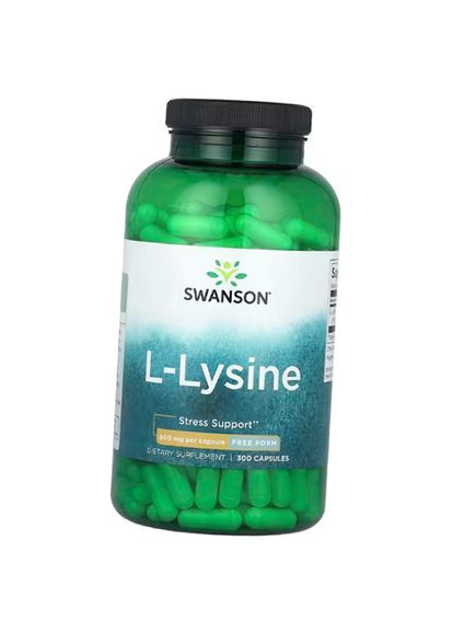 Лізін, Lysine, 300капс (27280008) Swanson (327219386)