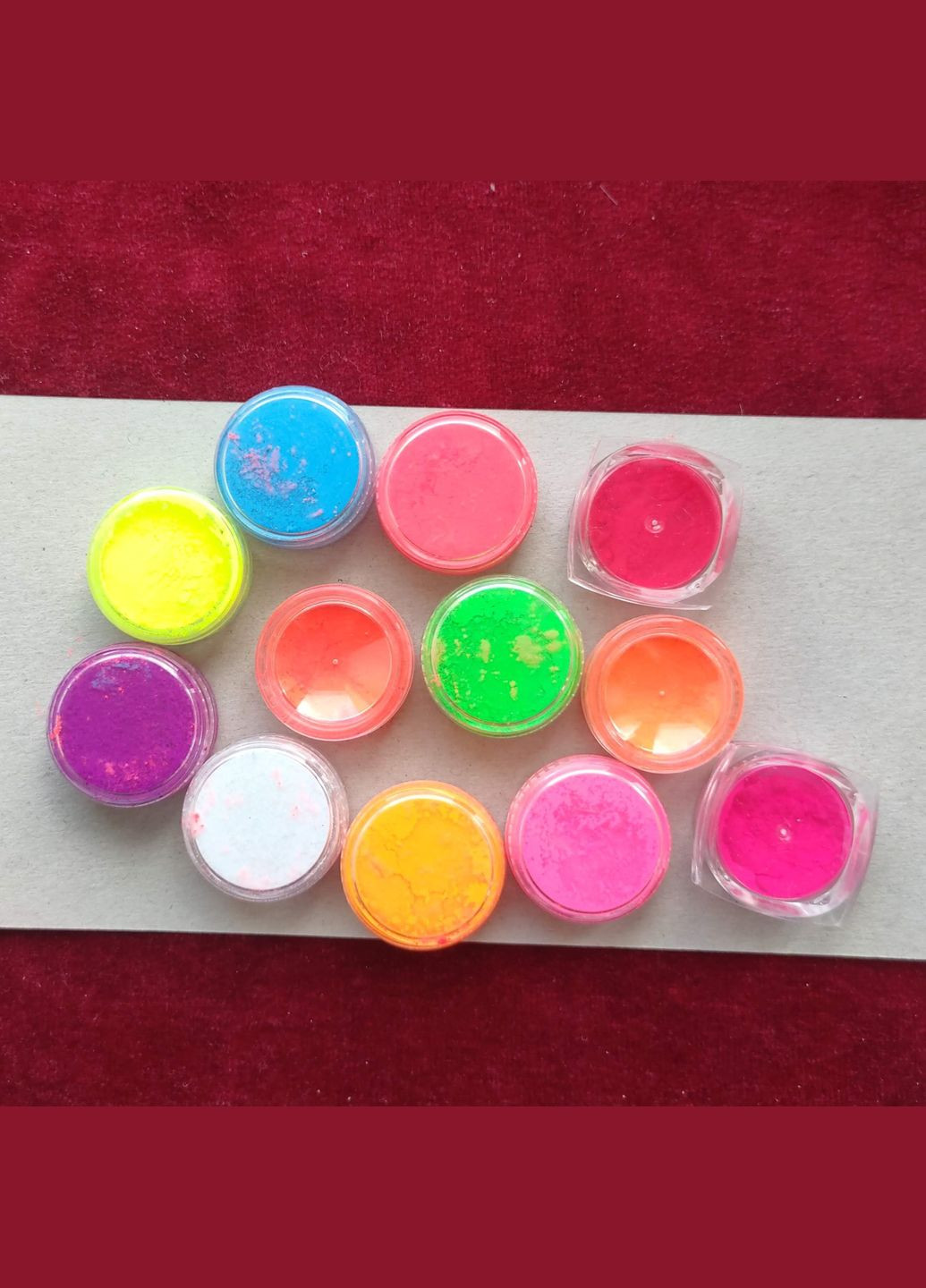 Неоновий пігмент для дизайну нігтів Маджента No Brand (318412810)