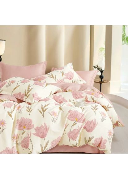 Комплект постільної білизни подвійний сатин Viluta 7964 (366447932)