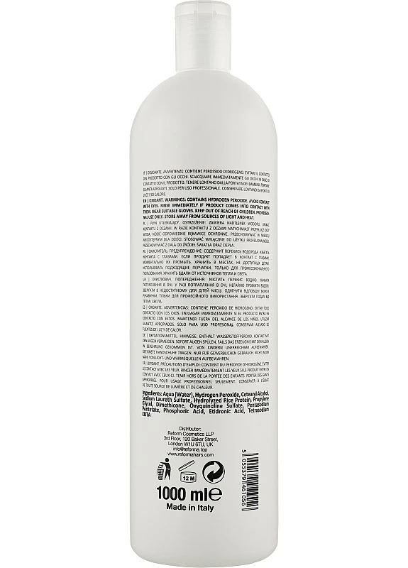 Крем-окислитель 9% Cream Peroxide 30 Vol 1000ml (2-947038) Reforma (380115339)