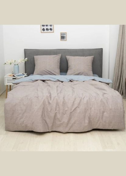 Комплект постільної білизни двоспальний ранфорс 25373 100% бавовна Viluta (342116409)