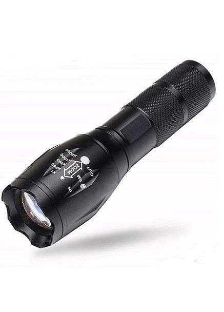 Ліхтарик LED (світлодіодний) на батарейки ААА та із зумом Т6 S&T Чорний ОЕМ No Brand (305860740)