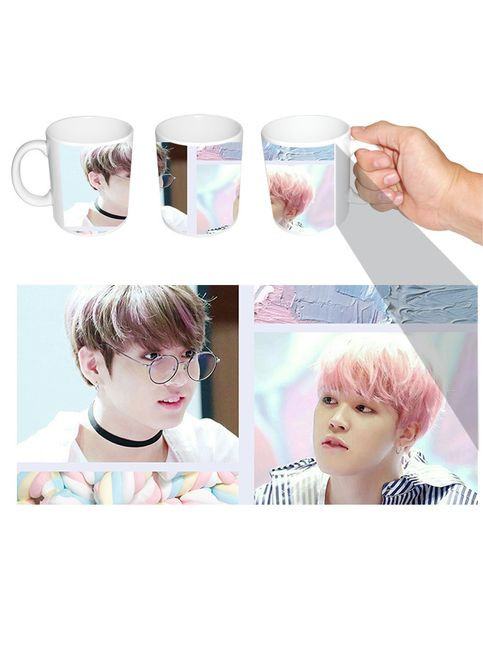 Чашка біла k-pop BTS Чимин Чонгук (z0168) No Brand (327004567)