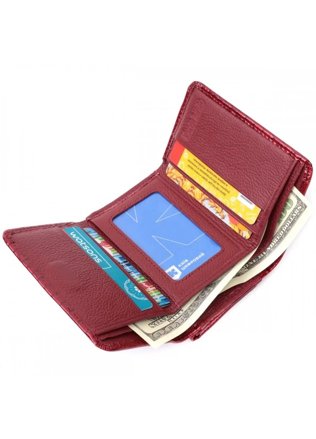 Жіночий лаковий шкіряний гаманець ST Leather 22731 ST Leather Accessories (299147701)