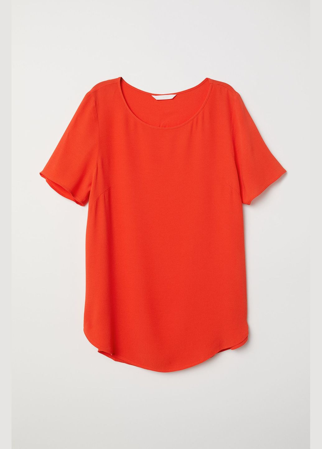 Красная блуза с к/р H&M