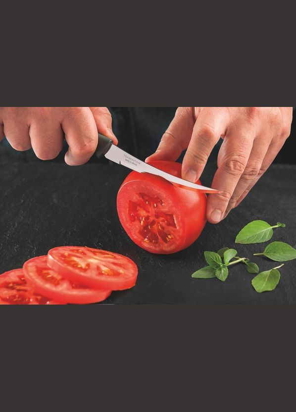 Набір ножів Plenus Black 3 предмети (23498/012) Tramontina комбінований,