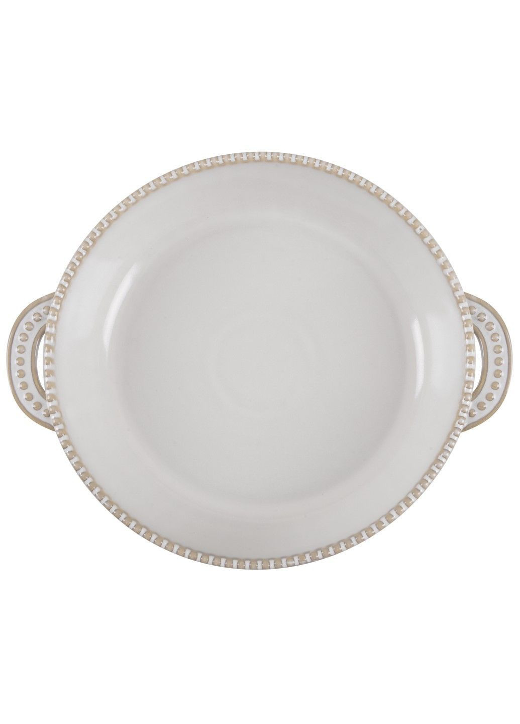 Форма с/у ALLEGRA BIEGE кругл.(25.5X21X5.5 см) (GJH012-25-2-129) Limited Edition (365278335)