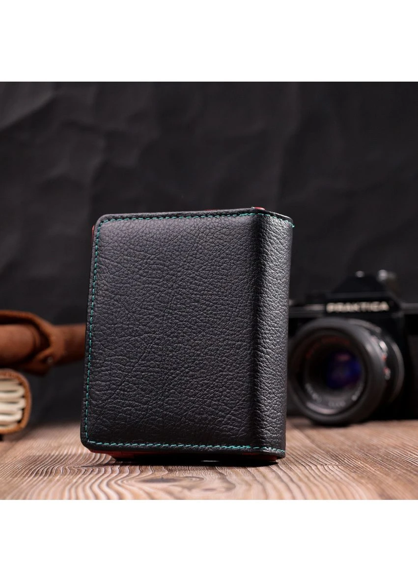Вертикальний невеликий жіночий гаманець із натуральної шкіри 19436 st leather (394032391)