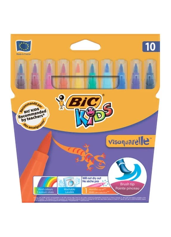Фломастери Vis Aquarelle, 10 кольорів (bc8289641) Bic (399017412)