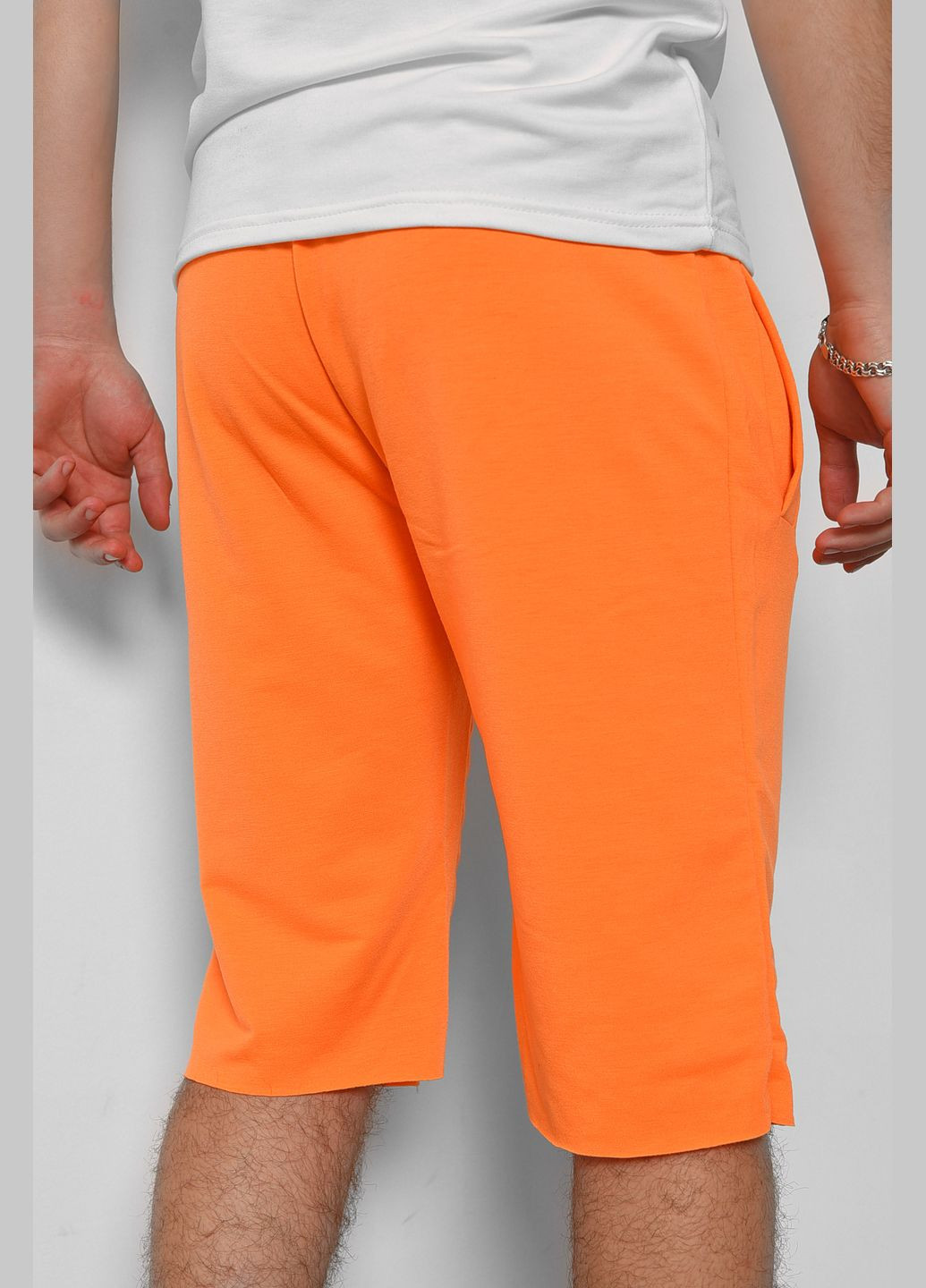 Шорты мужские оранжевого цвета Let's Shop (290255244)