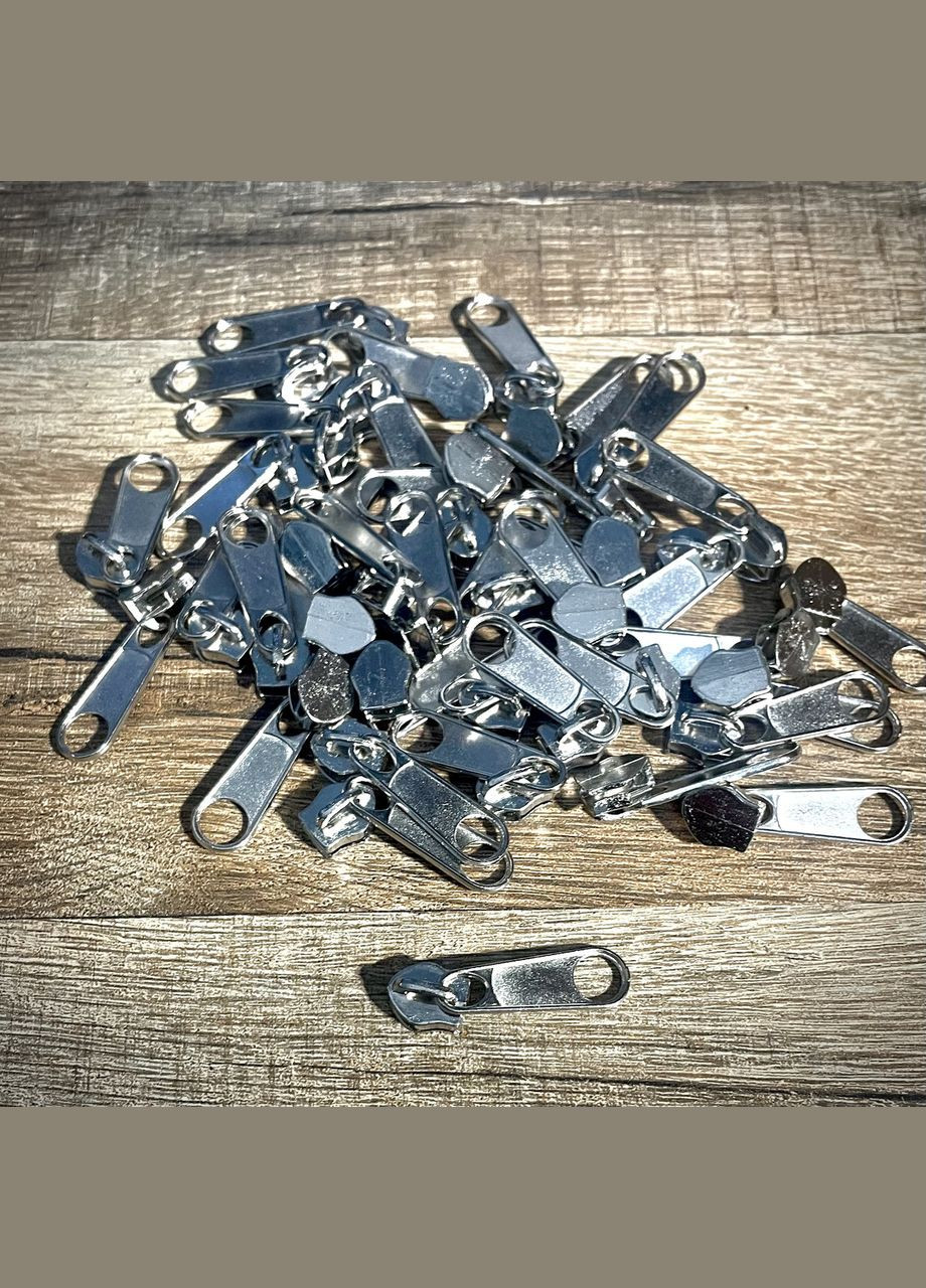 Бегунец (собачка) для спирального замка №5 шт No Brand (329744053)