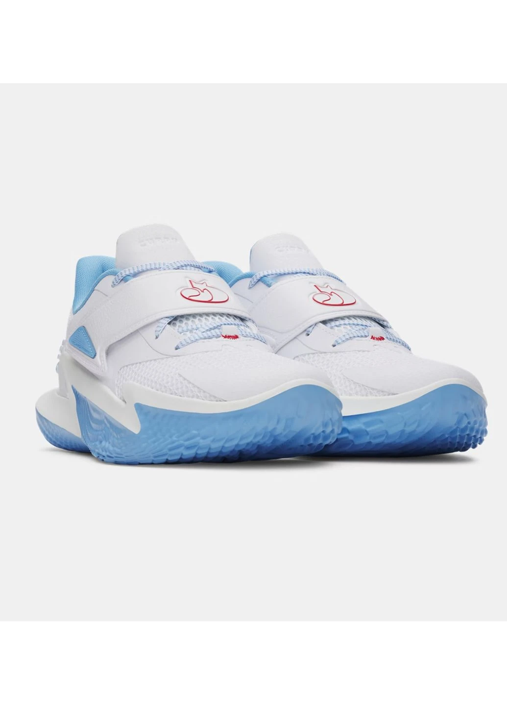 Белые кроссовки curry fox 2 white 6001647-100 Under Armour
