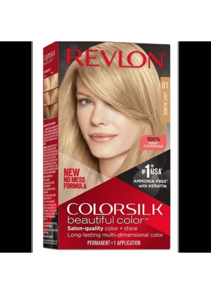 ColorSilk Beautiful Color - 81 Light Blonde Revlon (332998326)