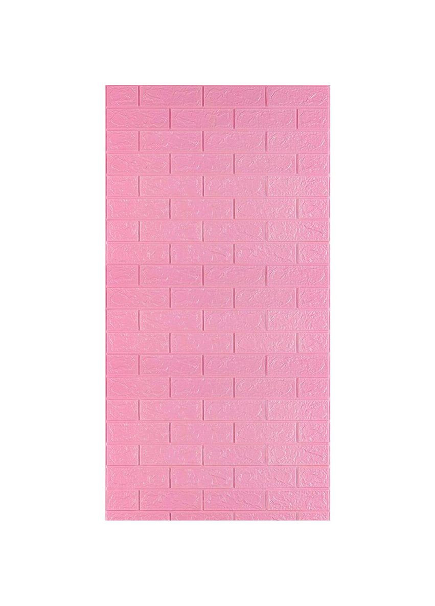 Самоклеящаяся 3D панель под розовый кирпич 3080x700x3мм SW-00001757 Sticker Wall (329897060)