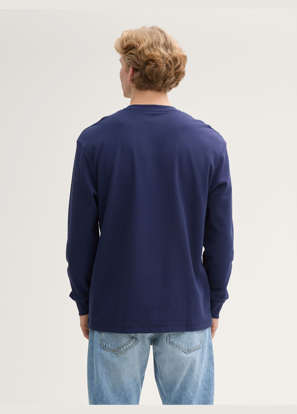 Лонгслів Tom Tailor темно-синій