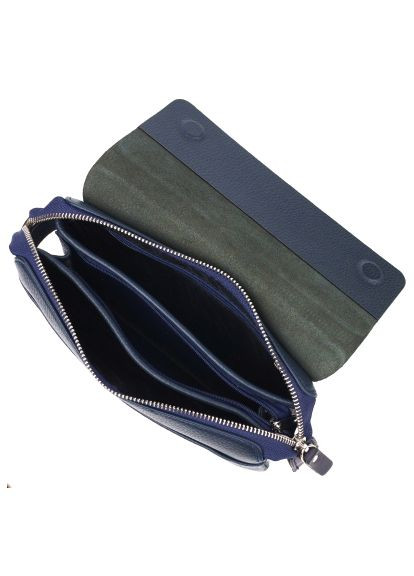 Сумка Из натуральной кожи Синяя (21565) Canpellini З натуральної шкіри Синя (358066626)