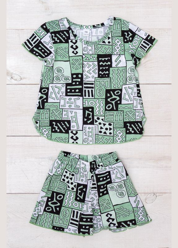 Зеленая комплект для девочки (p-11528) Носи своє