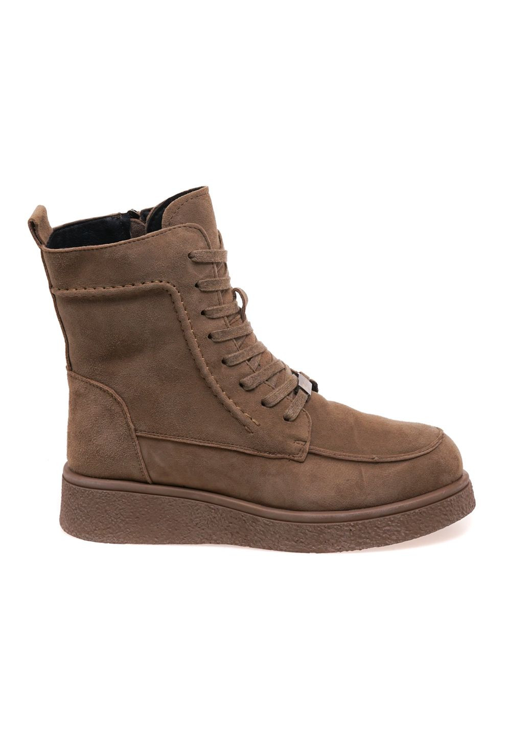 Зимние ботинки женские lt-1766-98-m/beige well 24pfm из натуральной замши