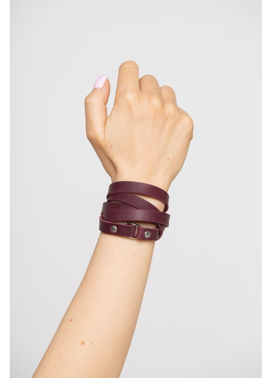 Шкіряний браслет марсала BR -23 Edena (367268627)