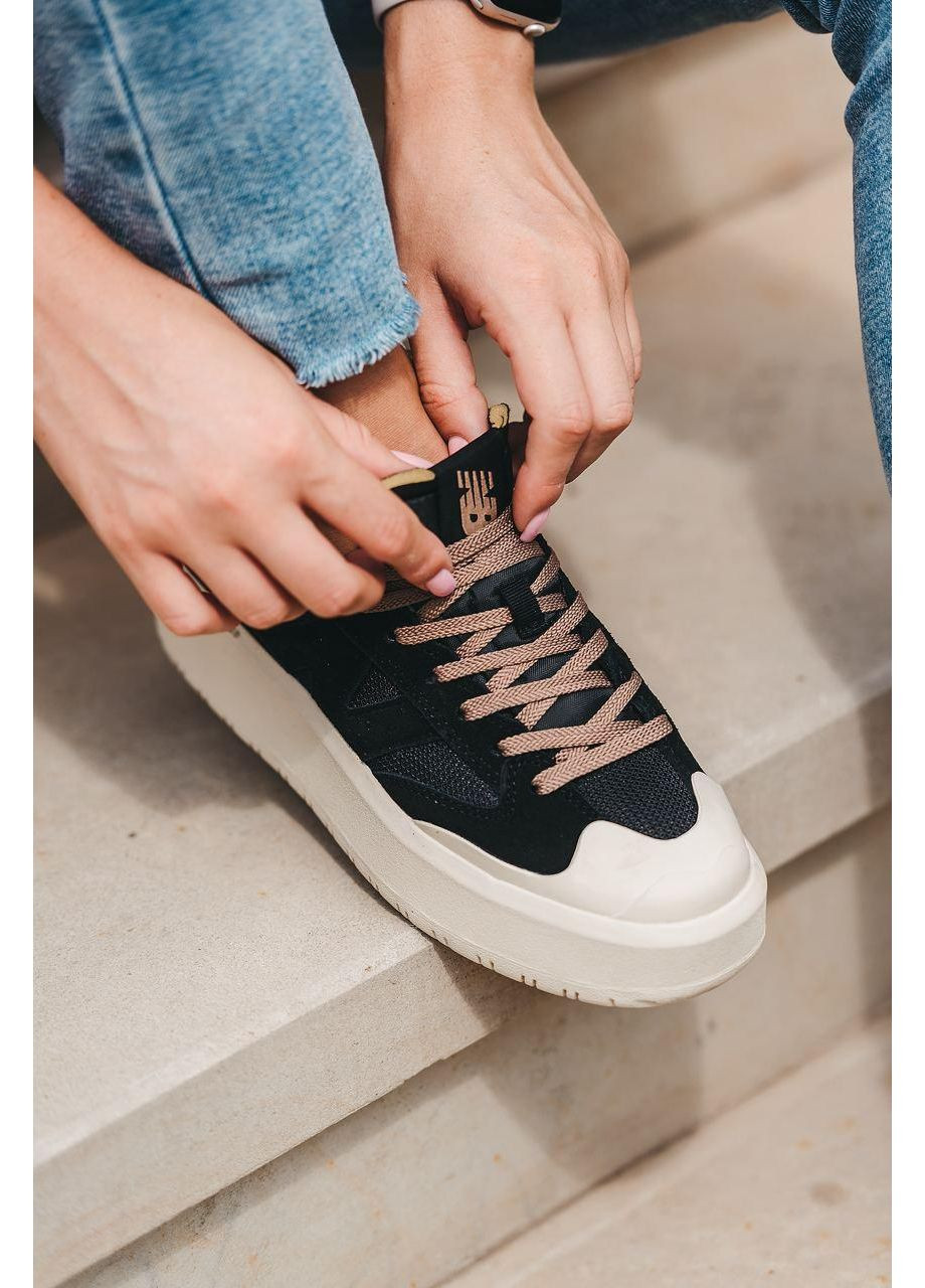 КРОСІВКИ ЖІНОЧІ NEW BALANCE CT 302 BLACK WHITE НЬЮ БЕЛАНС CT302 No Brand чорні демісезони (367174263)