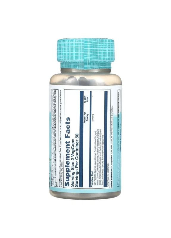Препарат для здоровья простаты Prostate Blend SP-16 100 вегетарианских капсул Solaray (361115954)