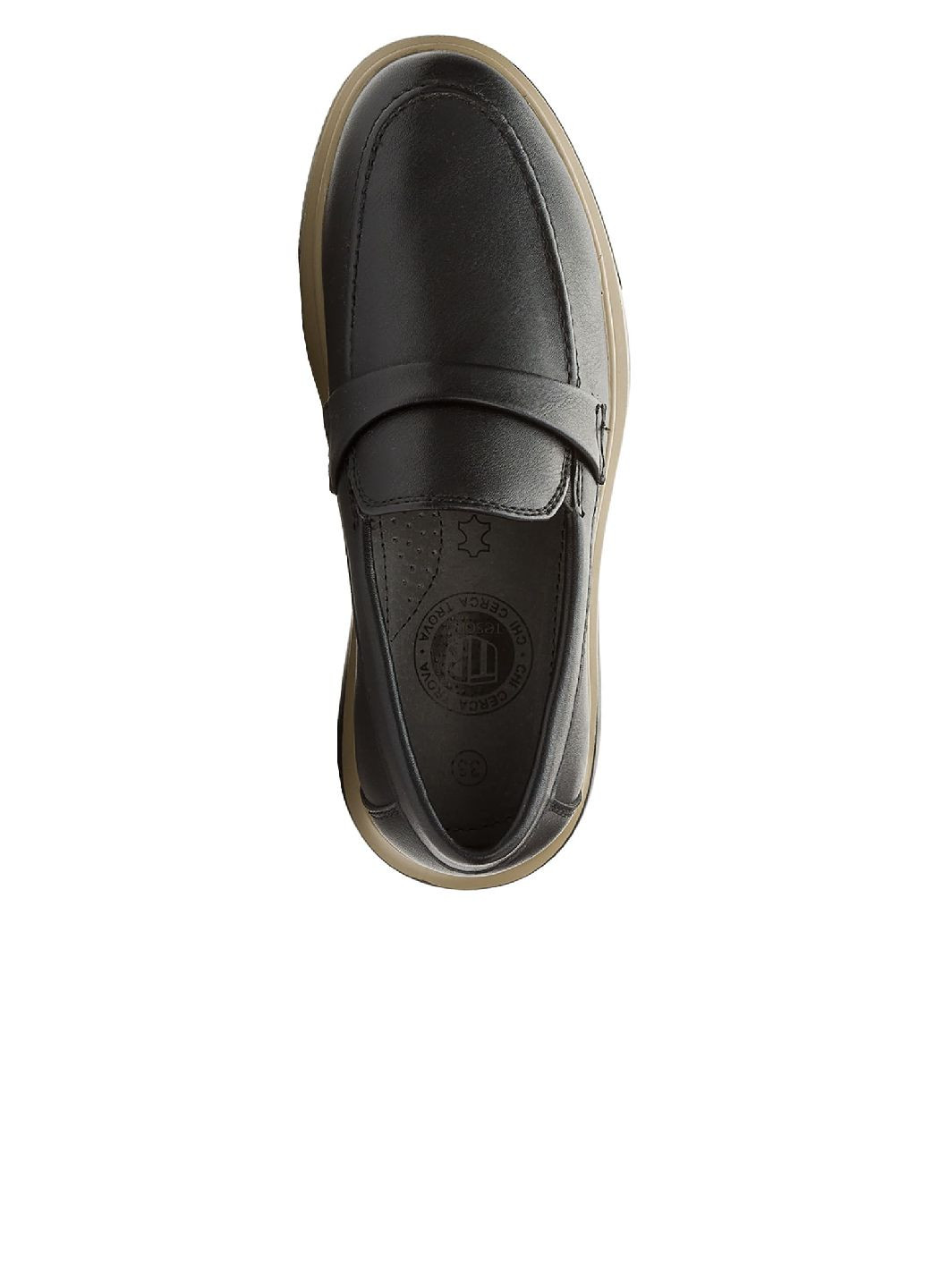 Черные туфли детские мальчикам Grunberg