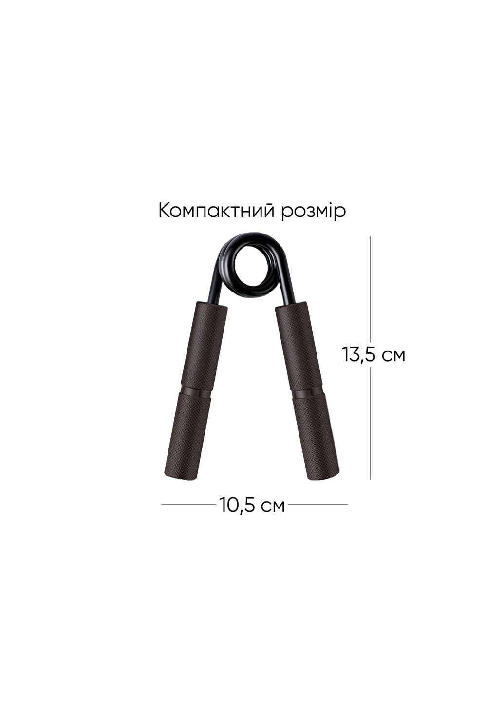 Кистьовий еспандер Hand Grip PRO 159 кг чорний (350 lb) EasyFit (360753564)
