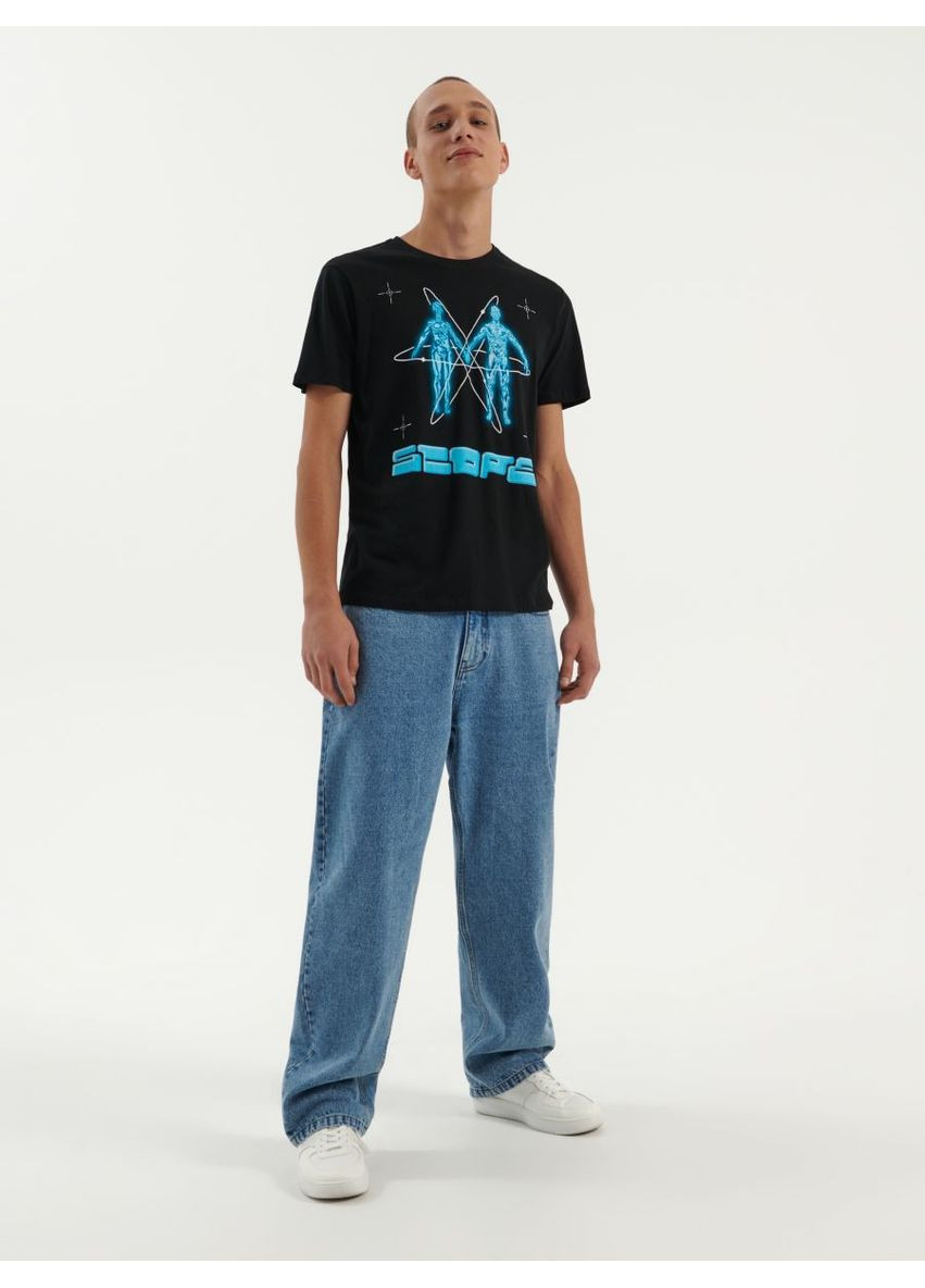 Чорна футболка House