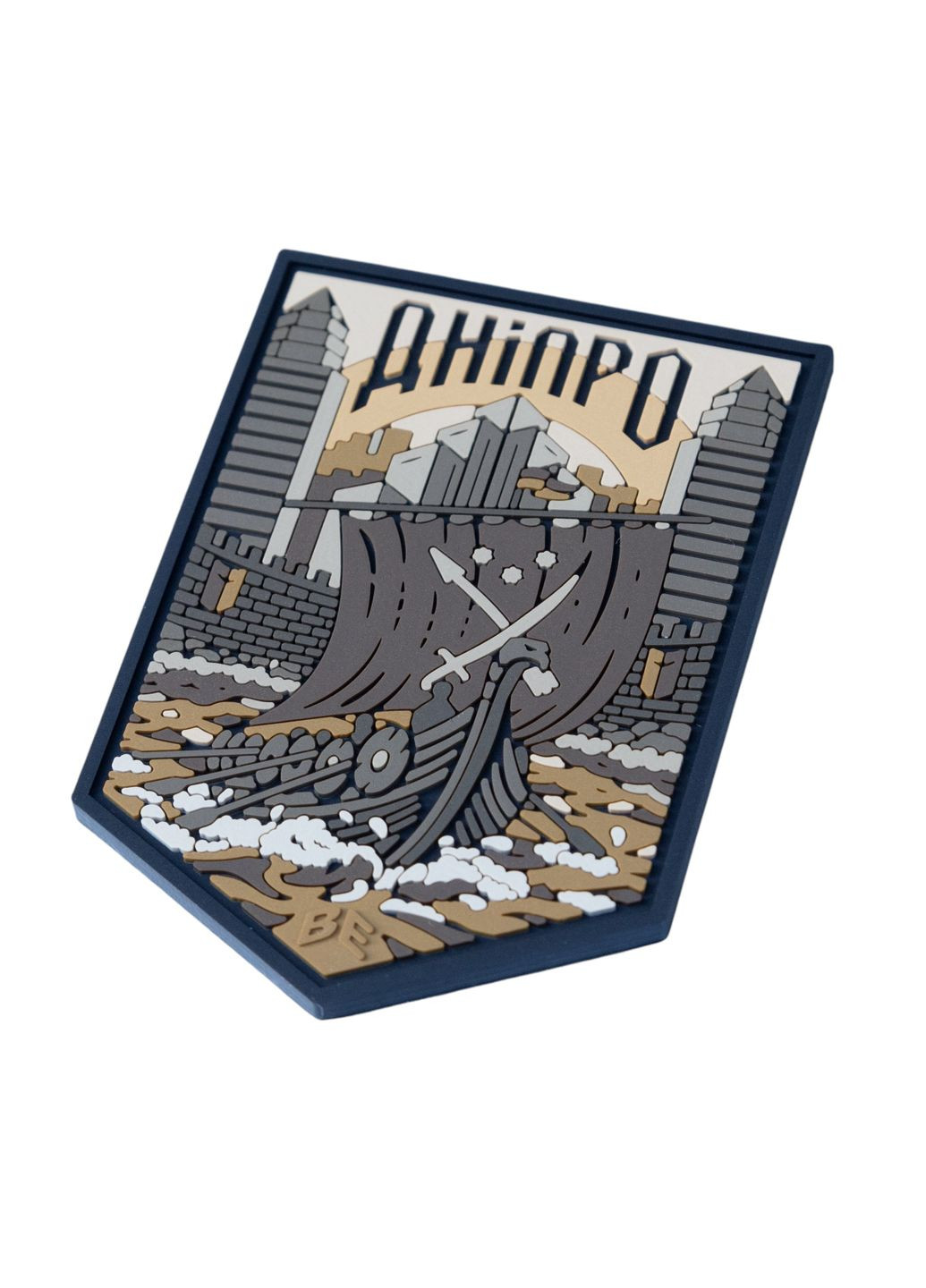 ПВХ (шеврон) "Днепр" койот Brand Element Патч (305771002)