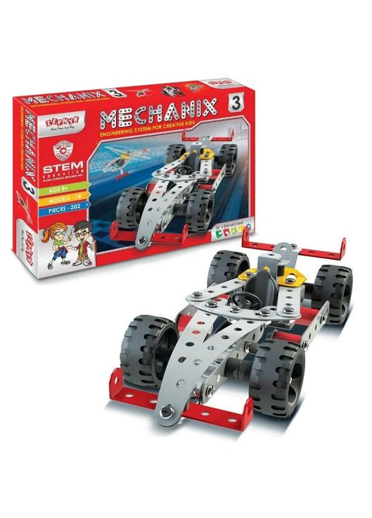 Конструктор металлический ZEPHYR MECHANIX №3 202 эл (SB01005) MFC (364113437)