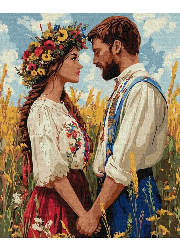 Картина за номерами Незламні та нерозлучні ©art_selena_ua 40x50 KHO8667 Ідейка (364968953)