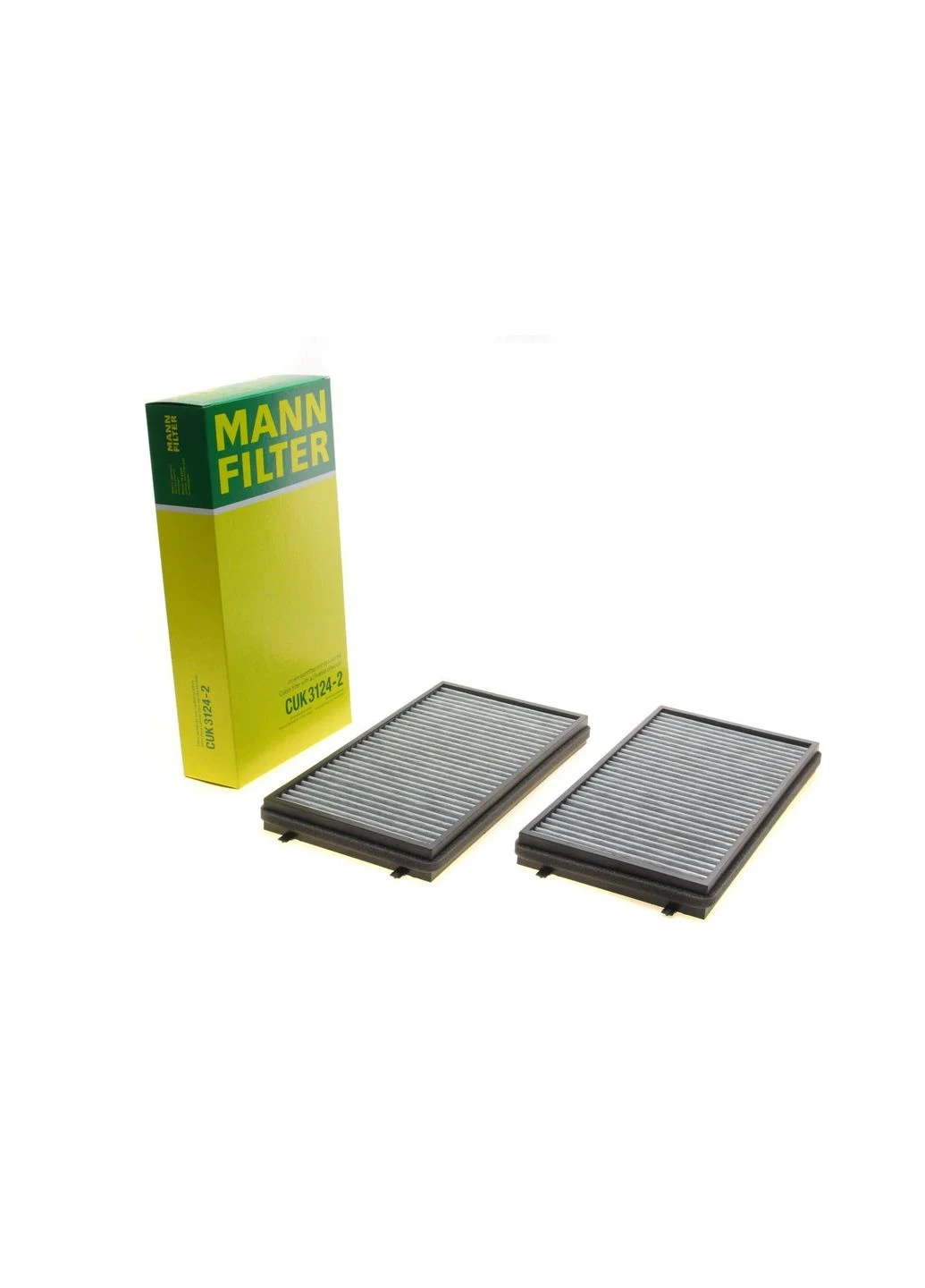 Фільтр салону (к-кт) FILTER CUK 3124-2 Mann Filter (347151452)