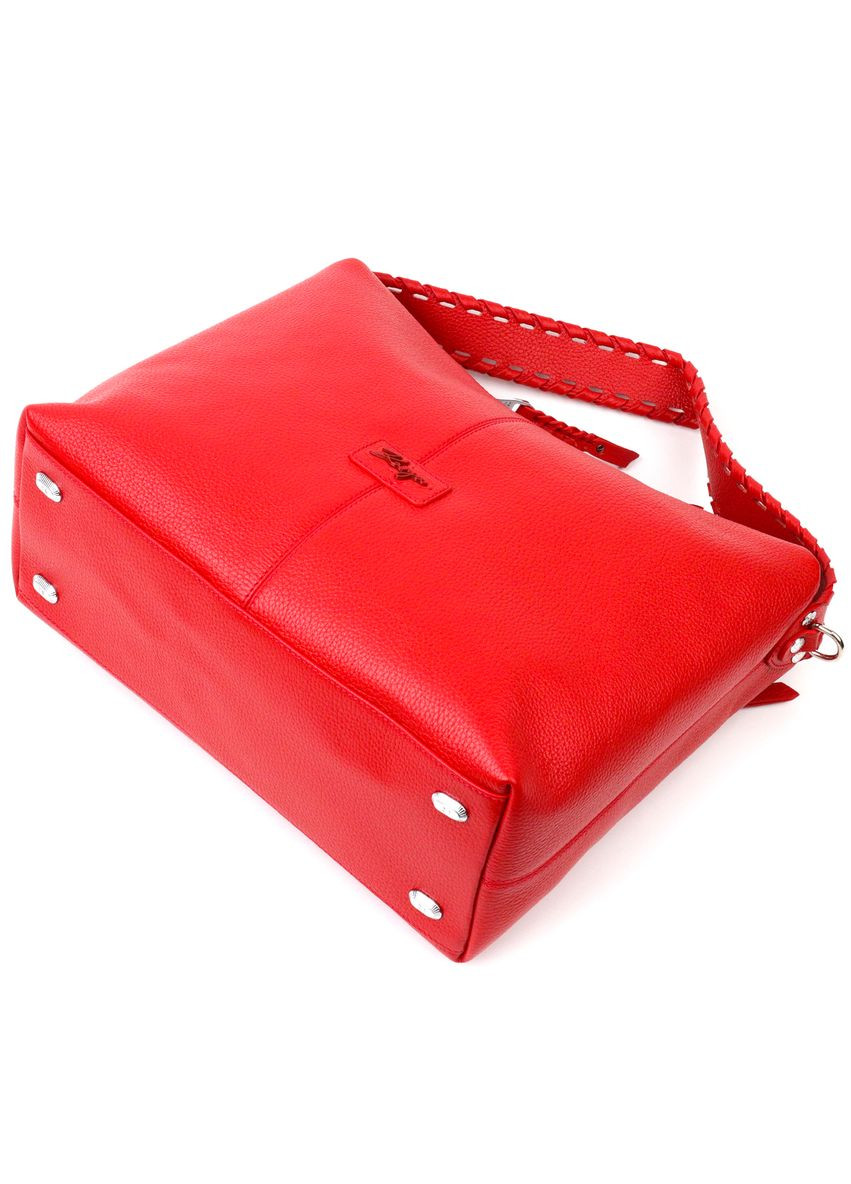 Вмістка жіноча сумка шкіряна червоний 20849 Karya (329195588)