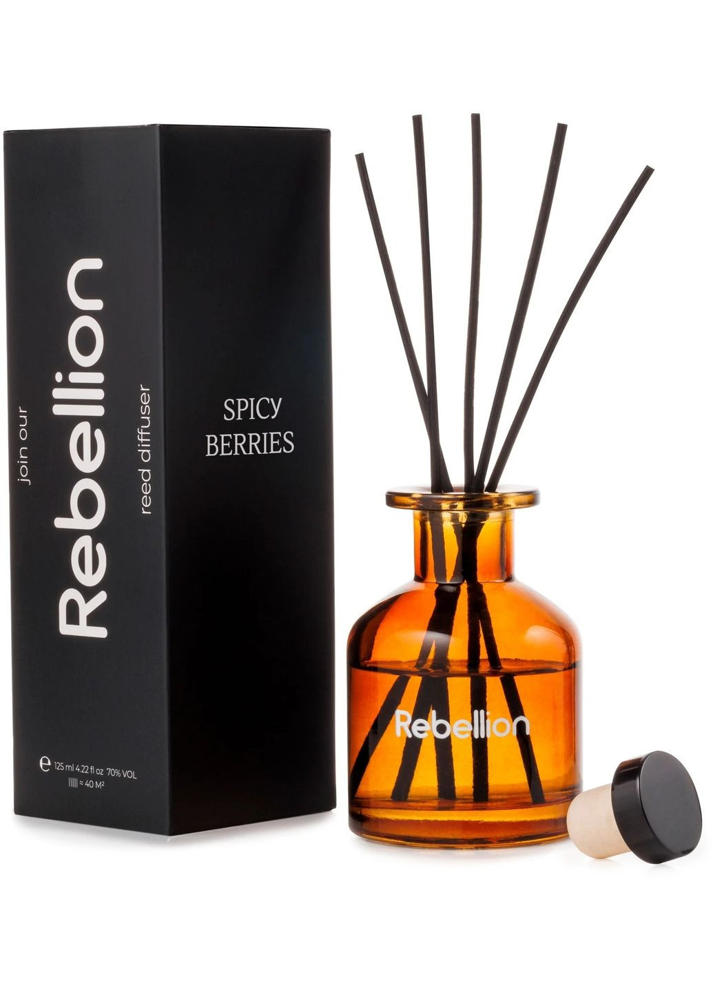 Аромадифузор "Spicy Berries" 125ml (1458930-32726342) Rebellion (368615201)