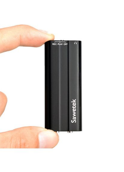 Мини диктофон с активацией голосом Sawetek 600, 8 Гб, MP3, VOX, метал, 50 часов записи Savetek (308020379)