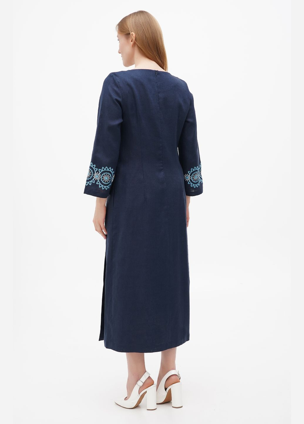 Синя сукня яра, р., код 0307/48/999 ГАЛЕРЕЯ ЛЬОНУ